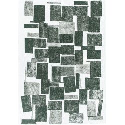 Teppich Lucia Grün/Weiss Polyester 280 cm 390 cm - Farbe: Dunkelgrün, Hellgrün, Weiss - Teppich
