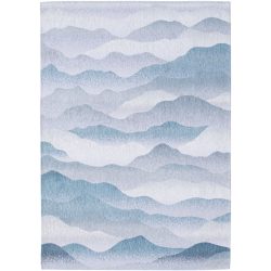 Teppich Himalaya Blau/Weiss Polyester 170 cm 240 cm - Farbe: multicolor - Teppich