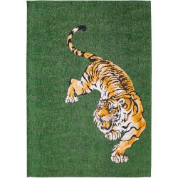 Teppich Green On Fire Grün Polyester 140 cm 200 cm - Teppich