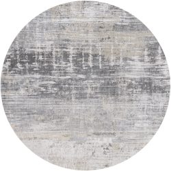 Teppich Streaks Grau Polyester 140 cm 140 cm - Teppich