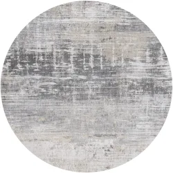 Teppich Streaks Grau Polyester 140 cm 140 cm - Teppich