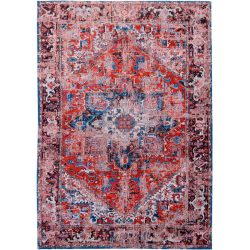 Teppich Heriz Rugs Rot Polyester 170 cm 240 cm - Teppich