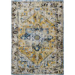 Teppich Heriz Rugs Gold Polyester 170 cm 240 cm - Teppich