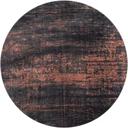 Teppich Griff Mehrfarbig Polyester 140 cm 140 cm - Farbe: multicolor - Teppich