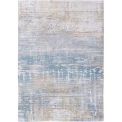 Teppich Streaks Blau Polyester 80 cm 150 cm - Teppich