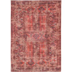 Teppich Hadschlu Rugs Rot Polyester 140 cm 200 cm - Teppich