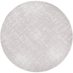 Teppich Baobab Grau Polyester 140 cm 140 cm - Teppich