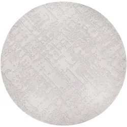 Teppich Baobab Grau Polyester 140 cm 140 cm - Teppich
