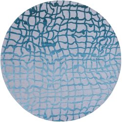 Teppich Dedalo Blau Polyester 140 cm 140 cm - Teppich
