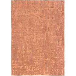 Teppich Baobab Kupfer Polyester 80 cm 150 cm - Farbe: copper - Teppich