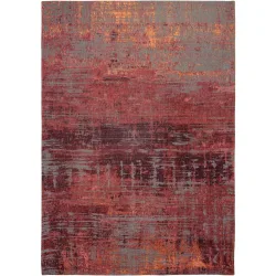 Teppich Streaks Rot Polyester 170 cm 240 cm - Teppich