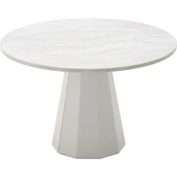 CONNUBIA Tisch Dix Grün Holzwerkstoff/Holz 120 cm - Farbe: lime - Material: Melamin, Hanf - Tisch