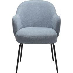 DAN-FORM Stuhl Bae Blau Polyester 61.5 cm - Stuhl