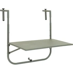 Gartentisch Christian Olive Stahl B 60 T 43 cm - Gartentisch - Wetterfeste Gartenmöbel & Accessoires