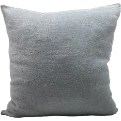Zierkissenbezug Linoso Grau Baumwolle/Leinen 45 cm 45 cm - Zierkissenbezug