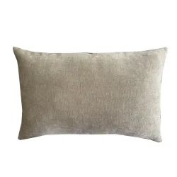 Zierkissenbezug Lea Beige Polyester 30 cm 50 cm - Zierkissenbezug