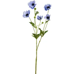 Kunstblume Modern Bohemian Blau Kunststoff 81 cm - Kunstblume