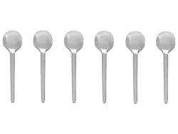 Espresso-Löffel-Set Leonardo Silber Edelstahl Teelöffel - Espresso-Löffel-Set