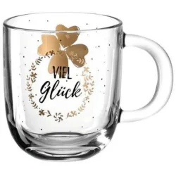Kaffeetasse Leonardo Transparent Glas 15 cm - Kaffeetasse