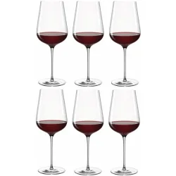 Leonardo - Rotweinglas Brunelli 740 ml, 6 Stück, Transparent, One Size
