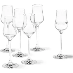 Grappa-Gläser Leonardo Transparent Kristall 18 cm 60 mm - Material: Kristallglas - Grappa-Gläser