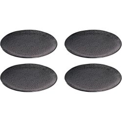 Platzteller-Set Leonardo Grau Keramik 32 cm - Farbe: anthrazit - Platzteller-Set