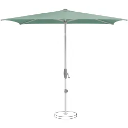 Suncomfort BY GLATZ, Suncomfort BY GLATZ Sonnenschirm Shell-Turn grün Polyester B 250 T 200 cm - Sonnenschirm