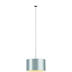 Designer-Pendellampe Bankamp Strada Pro Grand Metal aluminium matt dimmbar D 16 cm - LED - Material: Aluminium/Acryl - Designer-Pendellampe- LED