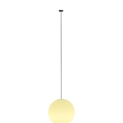 Designer-Pendellampe Bankamp Strada Pro Globe weiss dimmbar D 23 cm - LED - Lichtfarbe: Extra warmweiss - Material: Acryl - Designer-Pendellampe- LED