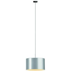 Designer-Pendellampe Bankamp Strada Pro Grand Metal aluminium matt dimmbar D 20 cm - LED - Lichtfarbe: Extra warmweiss - Material: Aluminium/Acryl -