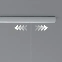Designer-Pendellampen-Schiene Bankamp Strada Pro aluminium matt 200 cm - Schiene