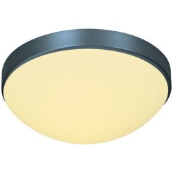 Designer-Deckenlampe Bankamp Basic E27 anthrazit dimmbar D 26 cm - Farbe: anthrazit matt eloxiert - Material: Eisen/Glas - Designer-Deckenlampe