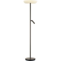 Designer-Stehlampe Bankamp Cielo bronze dimmbar H 190 cm - LED - Lichtfarbe: Extra warmweiss - Material: Aluminium/Eisen/Glas - Designer-Stehlampe-