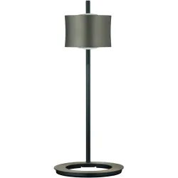 Designer-Tischlampe Bankamp Impulse bronze dimmbar H 44 cm - LED - Lichtfarbe: Extra warmweiss - Material: Aluminium/Eisen/Glas - Designer-Tischlampe-