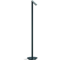 Designer-Steh/Leselampe links Bankamp Spot Chrom dimmbar H 120 cm - LED - Lichtfarbe: Extra warmweiss - Material: Aluminium/Eisen/Acryl -