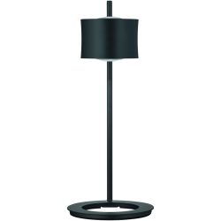 Designer-Tischlampe Bankamp Impulse schwarz dimmbar H 44 cm - LED - Lichtfarbe: Extra warmweiss - Material: Aluminium/Eisen/Glas -