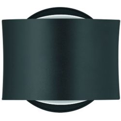 Designer-Wandlampe Bankamp Impulse schwarz dimmbar - LED - Lichtfarbe: Extra warmweiss - Material: Aluminium/Eisen/Glas - Designer-Wandlampe- LED