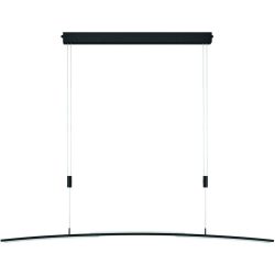 Designer-Pendellampe Bankamp Plain anthrazit dimmbar - Farbe: anthrazit matt eloxiert - LED - Lichtfarbe: Extra warmweiss - Helles Neutralweiss -