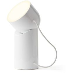 Lexon Tischlampe Orbe Weiss Kunststoff 10 cm 21.8 cm - LED - Lichtfarbe: Warmweiss - Kaltes Tagesweiss - Tischlampe- LED Energiesparlampe