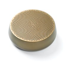 Lexon Lautsprecher Mino Gold Kunststoff 9.3 cm 3 cm - Lautsprecher