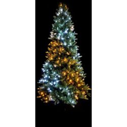 Weihnachtsbaum Twinkly Grün 210 cm - Farbe: dunkelgrün - Weihnachtsbaum