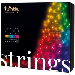 Twinkly Lichterkette STRINGS Kunststoff - Farbe: Grün/Schwarz - Lichterkette