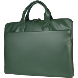TUCANO Laptop-Tasche Isotta Grün Stoff - Farbe: dunkelgrün - Laptop-Tasche