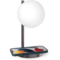 Lexon Tischlampe Bubble Lamp Weiss/Schwarz Aluminium/Kunststoff 12 cm 29.7 cm - LED - Lichtfarbe: Warmweiss - Kaltes Tagesweiss - Tischlampe- LED