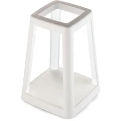 Lexon Tischlampe Lantern Weiss 14.4 cm 21.2 cm - Lichtfarbe: Warmweiss - Kaltes Tagesweiss - Tischlampe