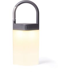 Lexon Tischlampe Horizon Weiss/Grau Aluminium/Kunststoff 8.3 cm 20 cm - Farbe: Weiss/Dunkelgrau - LED - Lichtfarbe: Warmweiss - Kaltes Tagesweiss -