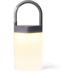 Lexon Tischlampe Horizon Weiss/Grau Aluminium/Kunststoff 8.3 cm 20 cm - Farbe: Weiss/Dunkelgrau - LED - Lichtfarbe: Warmweiss - Kaltes Tagesweiss -