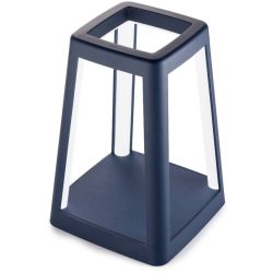 Lexon Tischlampe Lantern Blau 14.4 cm 21.2 cm - Farbe: Dunkelblau - Lichtfarbe: Warmweiss - Kaltes Tagesweiss - Tischlampe