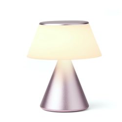 Lexon Tischlampe Luma Weiss/Rosa Kunststoff/Metall 9.3 cm 10.8 cm - LED - Lichtfarbe: Warmweiss - Kaltes Tagesweiss - Material: Kunststoff/Metalle -