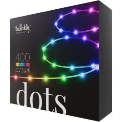 Twinkly Lichterkette DOTS Schwarz Kunststoff 20 m - LED - Lichterkette- LED Leuchtmittel